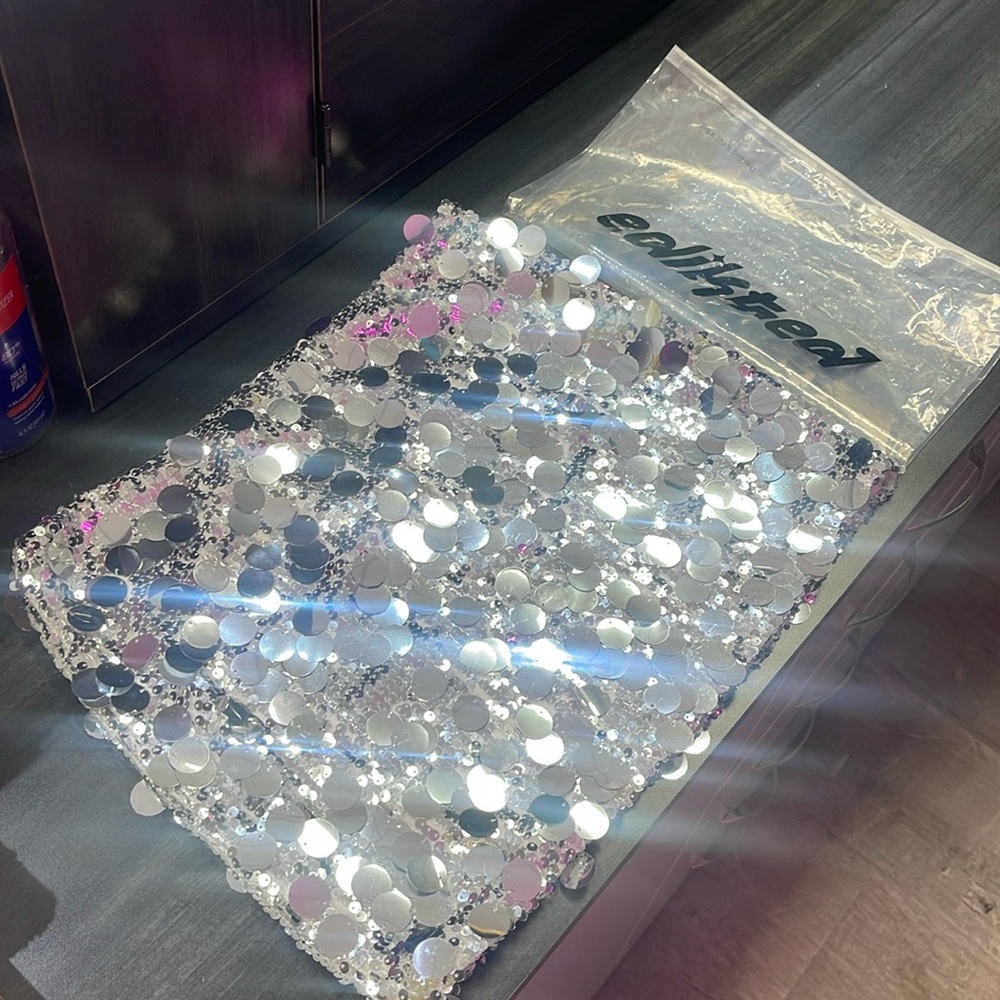 Sequin edikted skirt